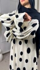 Robe blanche simple 🤍🖤