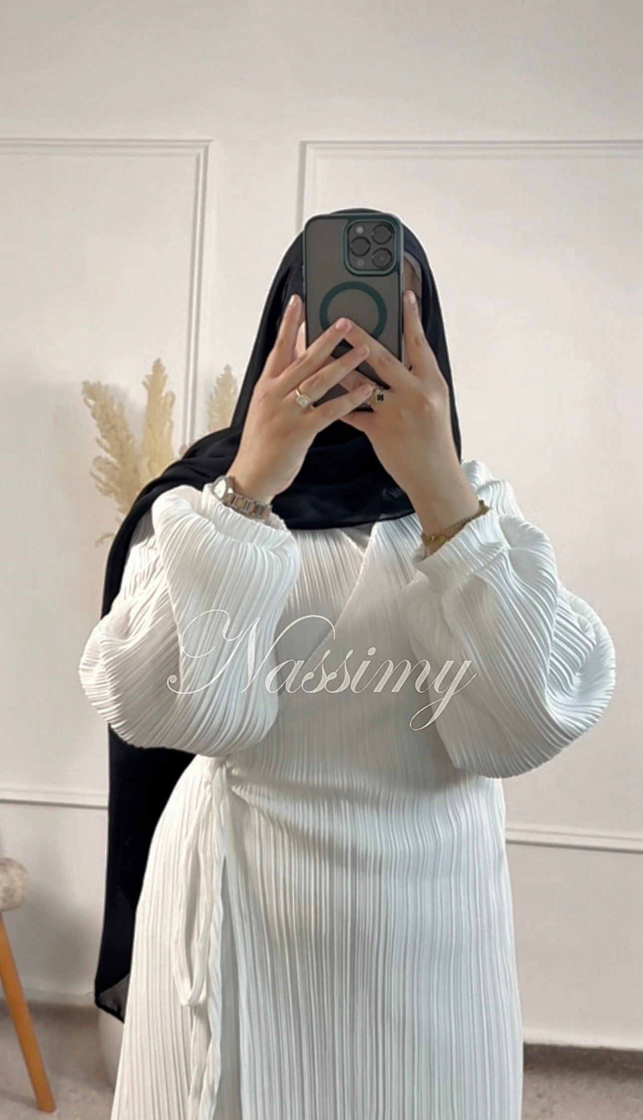 Kimono veste plissé 🤍 – Image 4