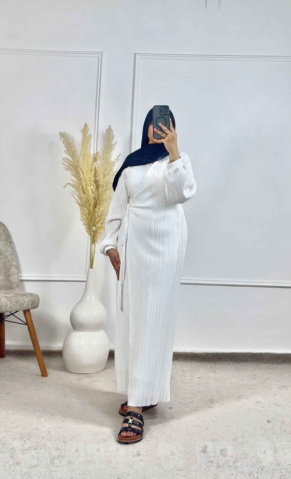 Kimono veste plissé 🤍