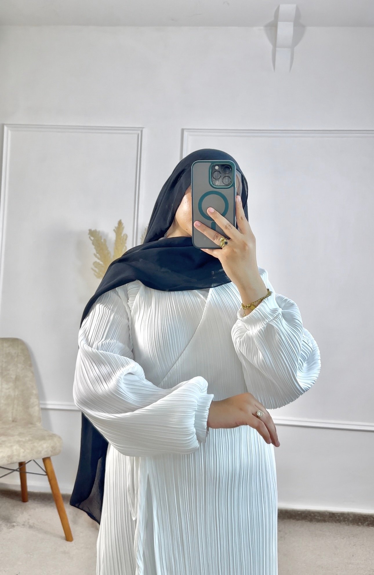 Kimono veste plissé 🤍 – Image 9