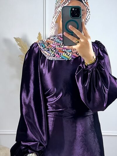 Robe en velours