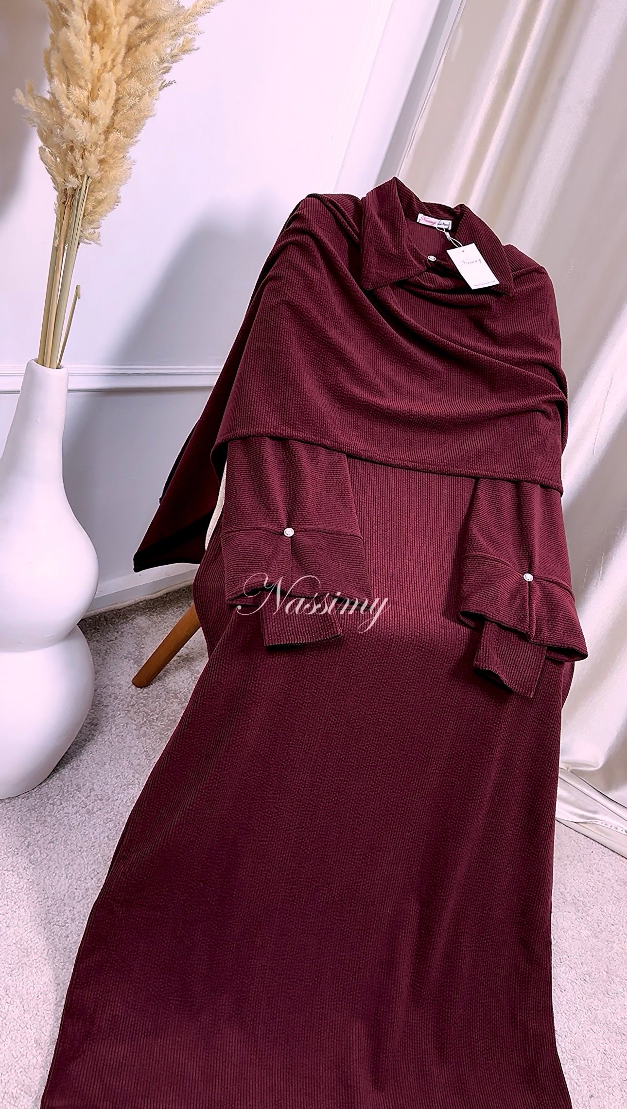 Abaya pour Ramadan 3 pièces – Image 4