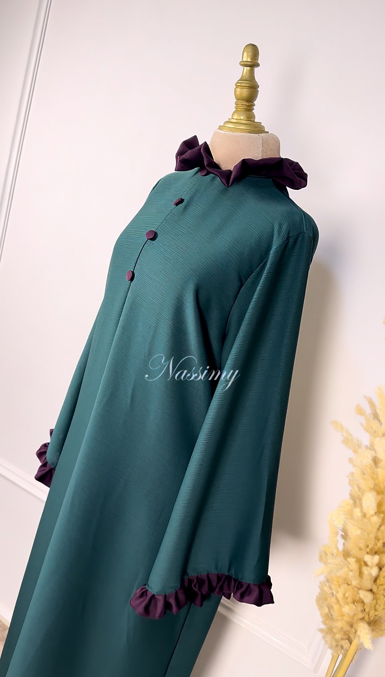 Abaya à boutons – Image 6