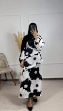 Robe royale satinée