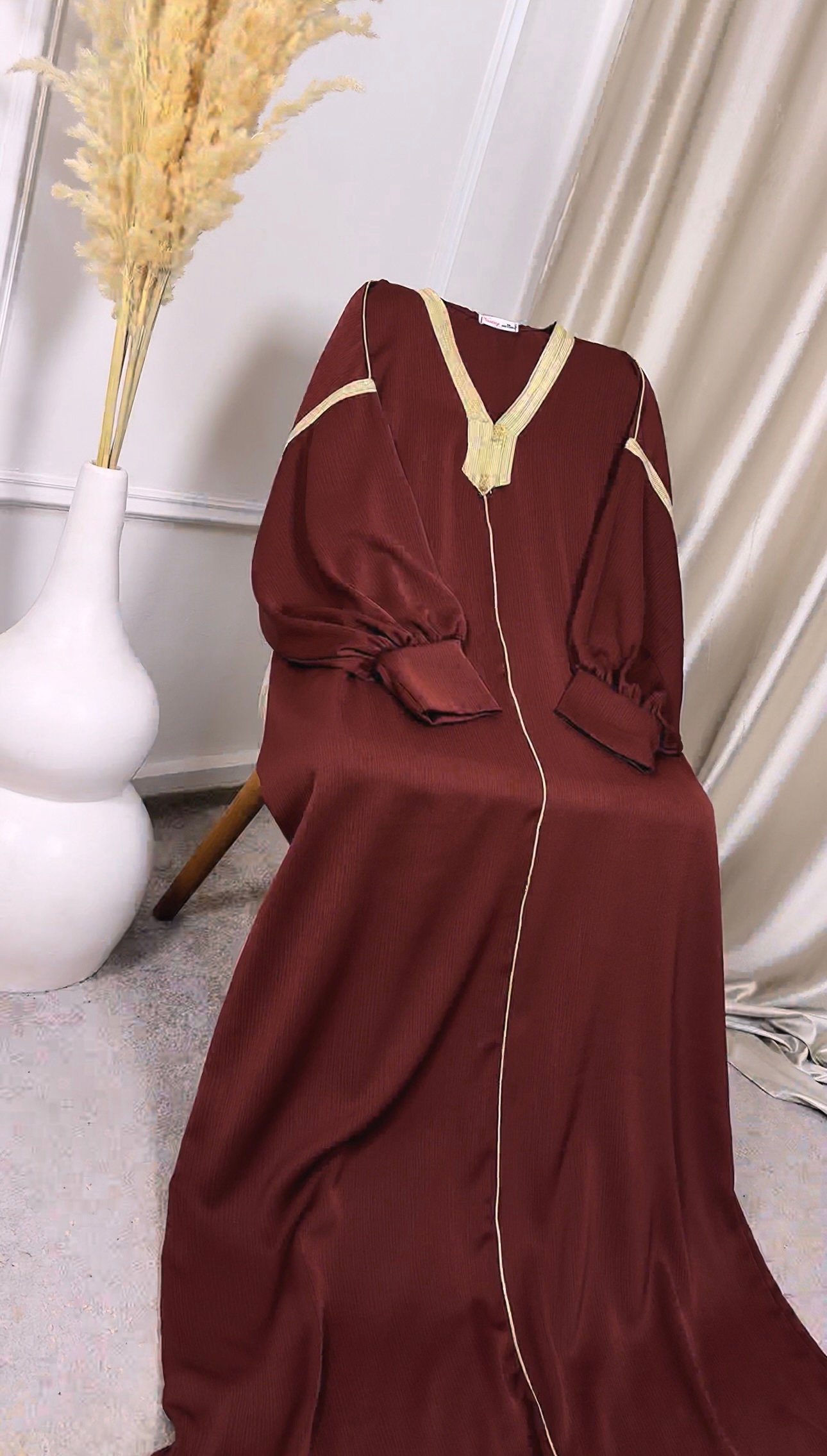 Caftan mekhzani rouge brick – Image 2