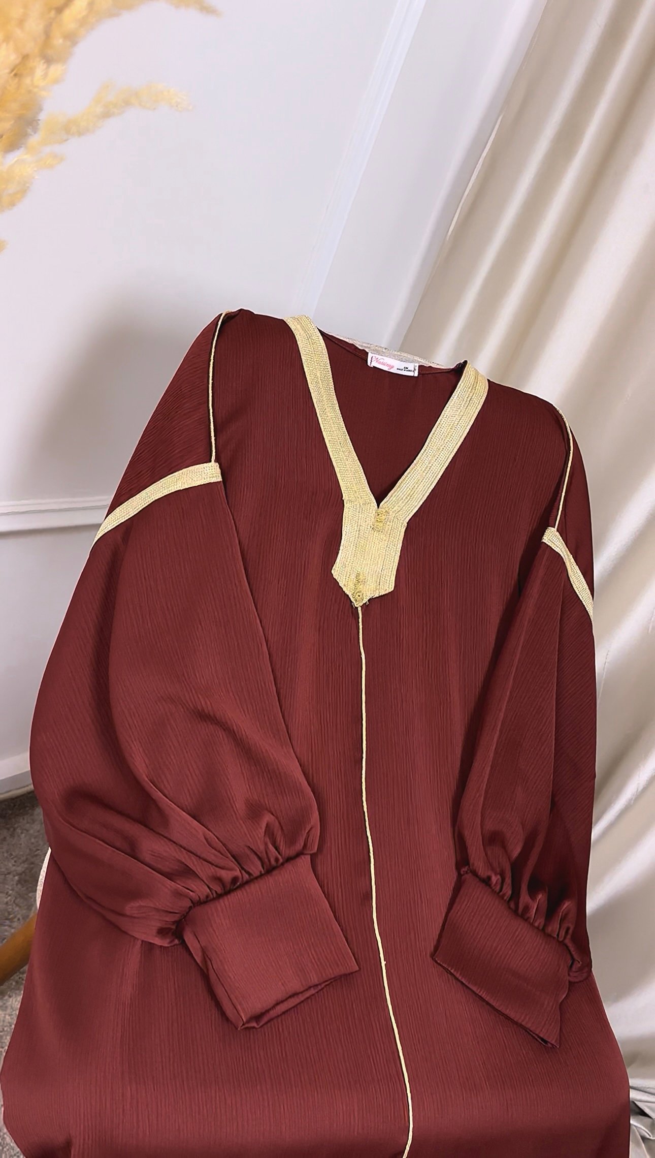 Caftan mekhzani rouge brick – Image 3