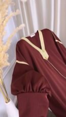 Caftan mekhzani rouge brick