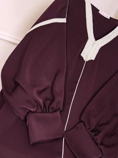 Caftan mekhzani burgundy