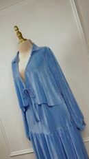 Ensemble plissé kimono et jupe