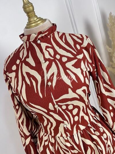 Robe princesse zèbre