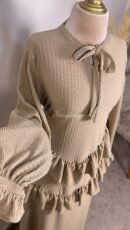 Robe féminine cloche