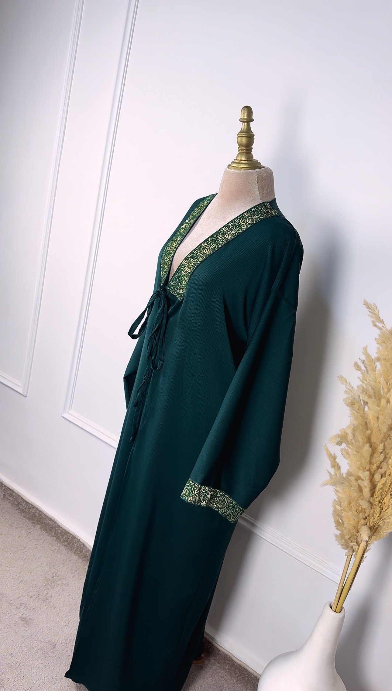 Abaya ouverte en dentelle – Image 5