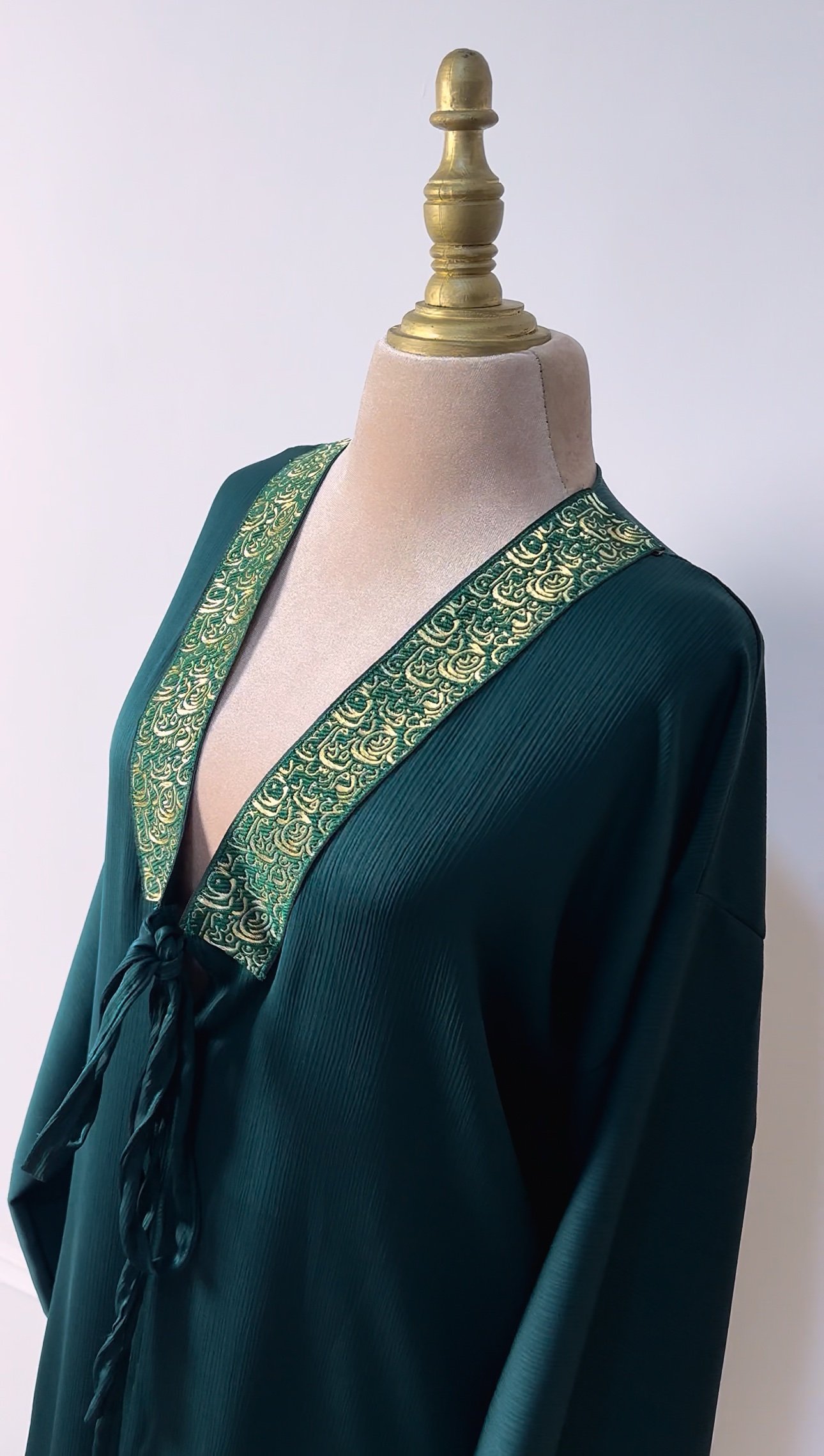 Abaya ouverte en dentelle – Image 4