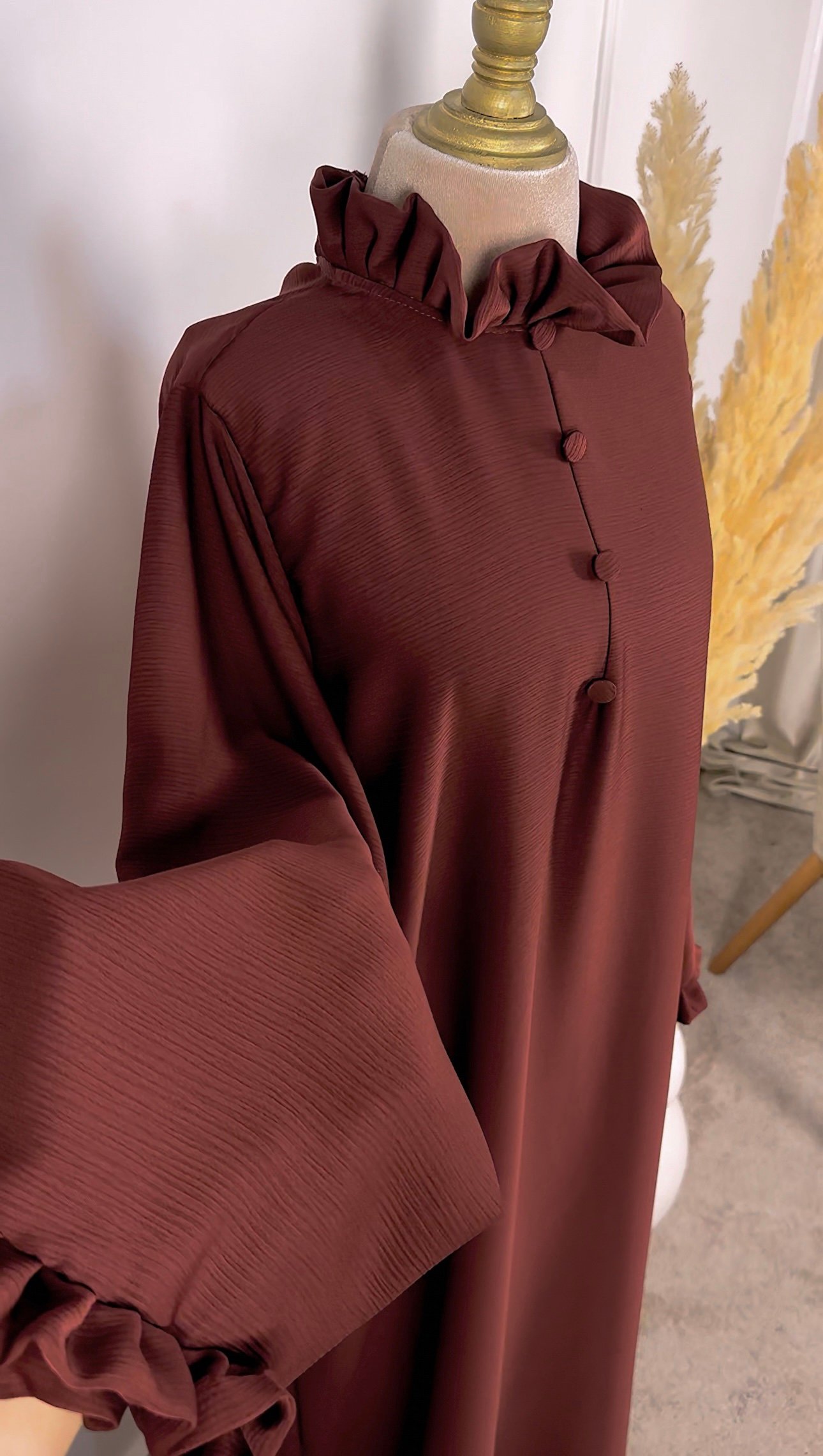Abaya à boutons – Image 3