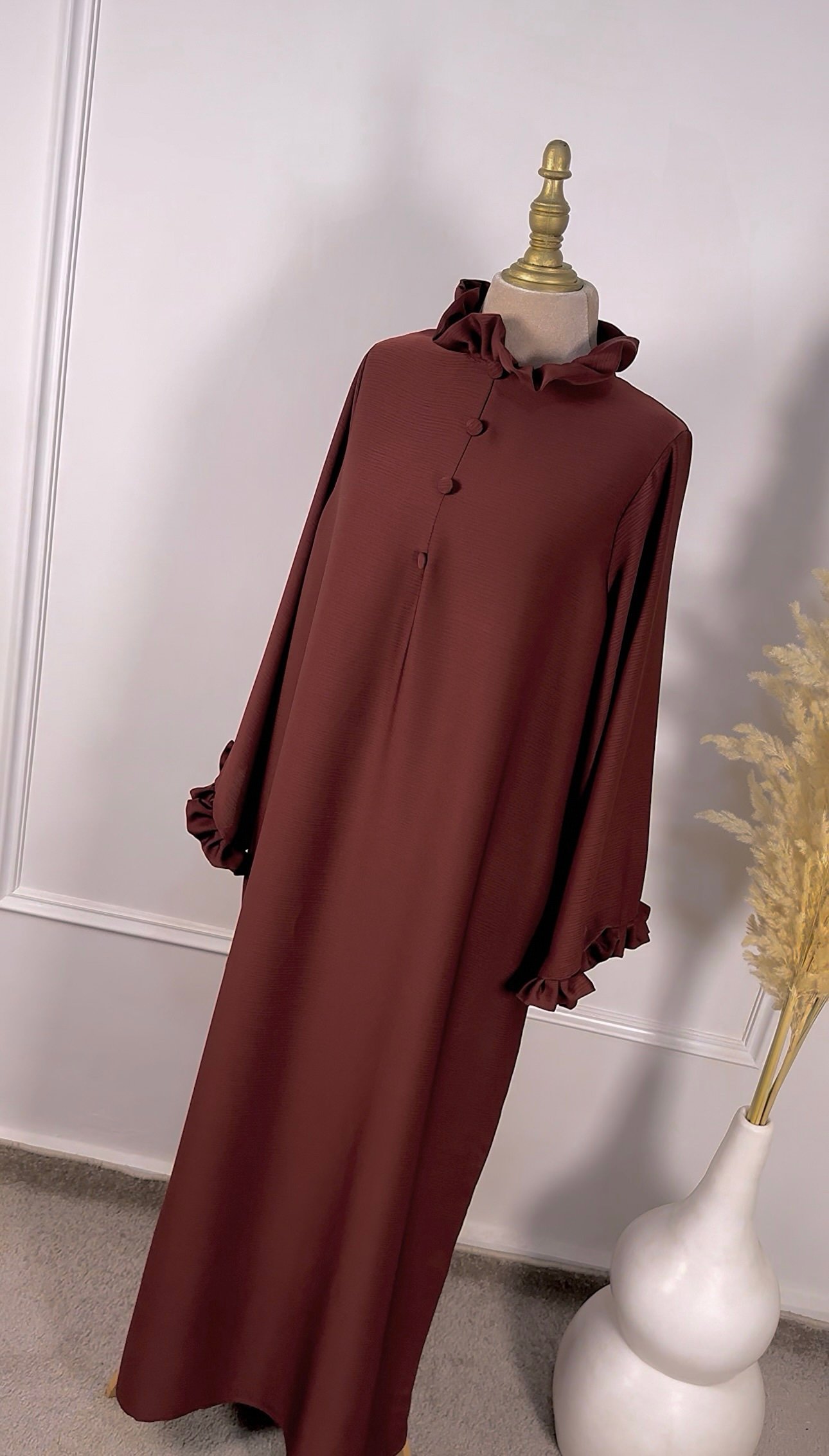 Abaya à boutons – Image 2