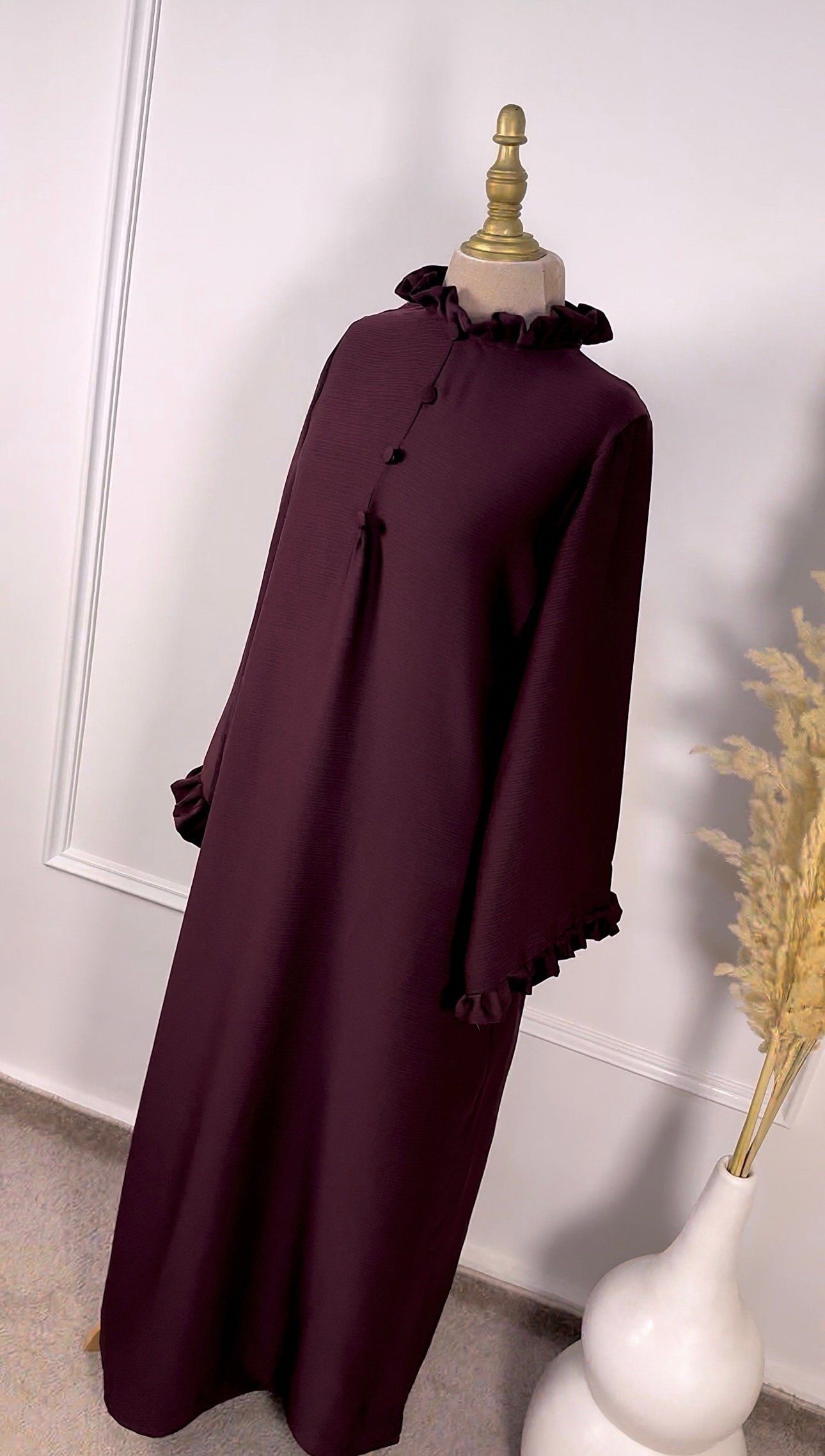Abaya à boutons – Image 2