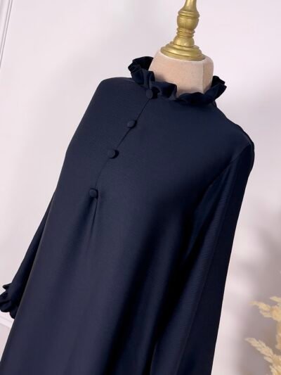 Abaya à boutons