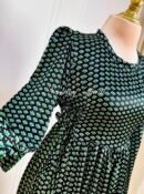 Robe satinée coupe princesse