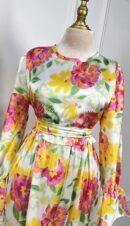 Robe princesse satinette