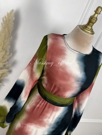 Robe princesse multicouleur