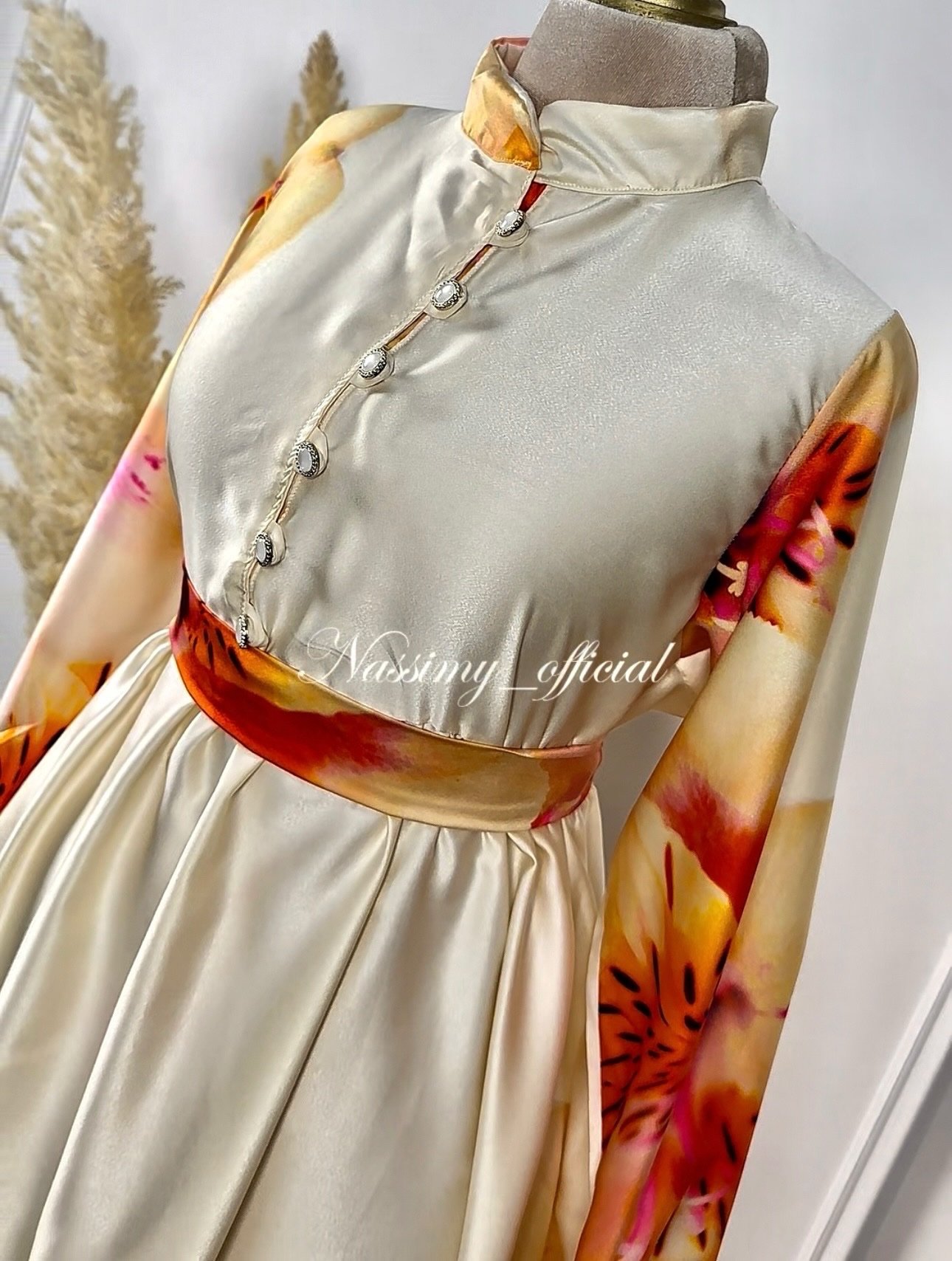 Robe en coton satiné – Image 5