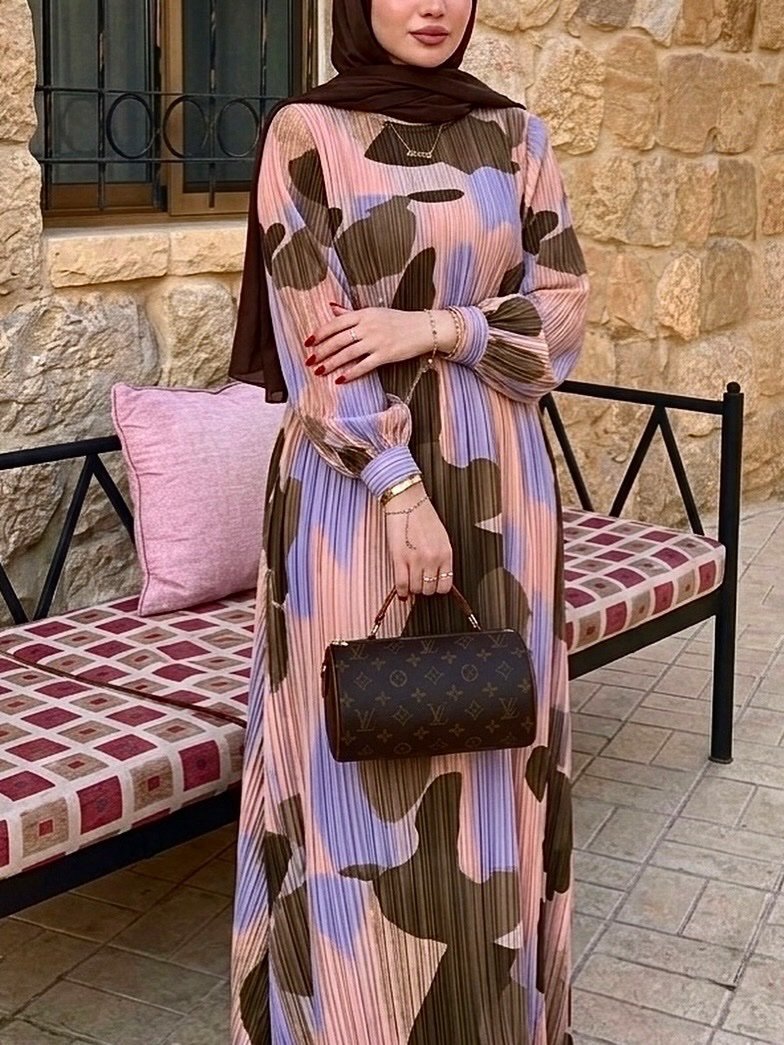 Robe en maille plissé – Image 4