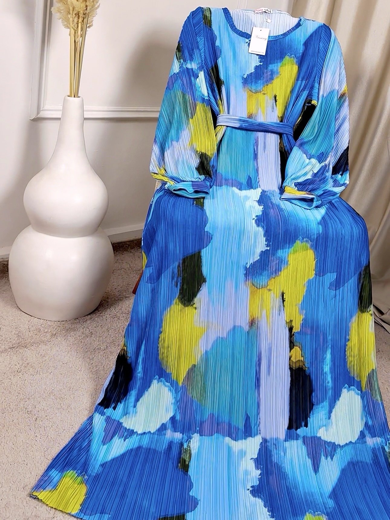 Robe en maille plissé – Image 5