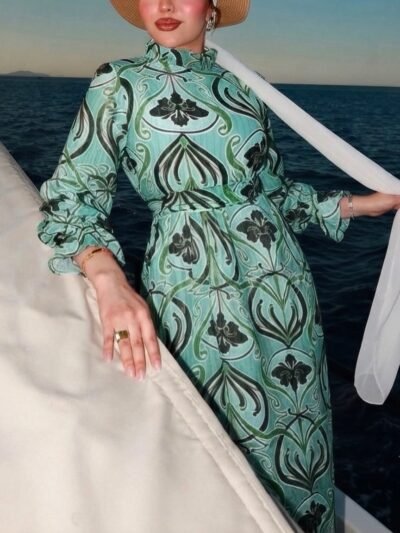 Robe en mousseline