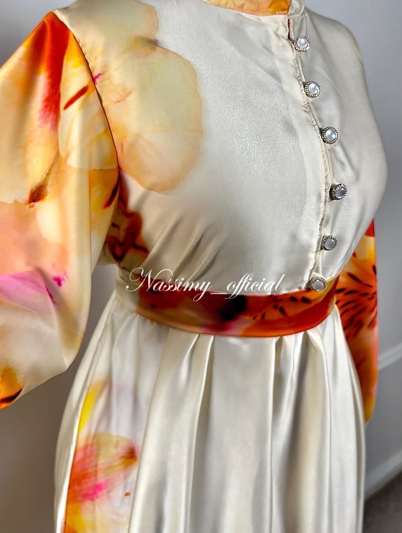 Robe en coton satiné – Image 3