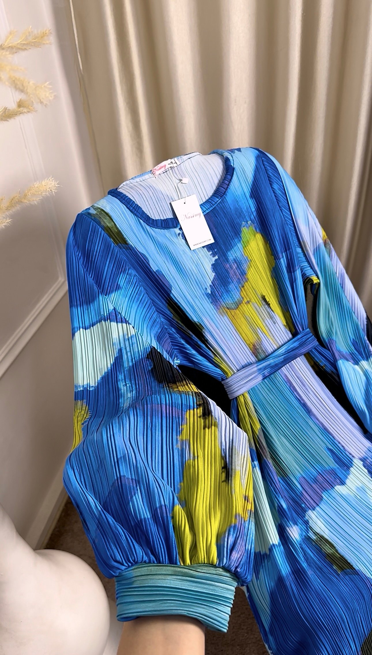 Robe en maille plissé – Image 4