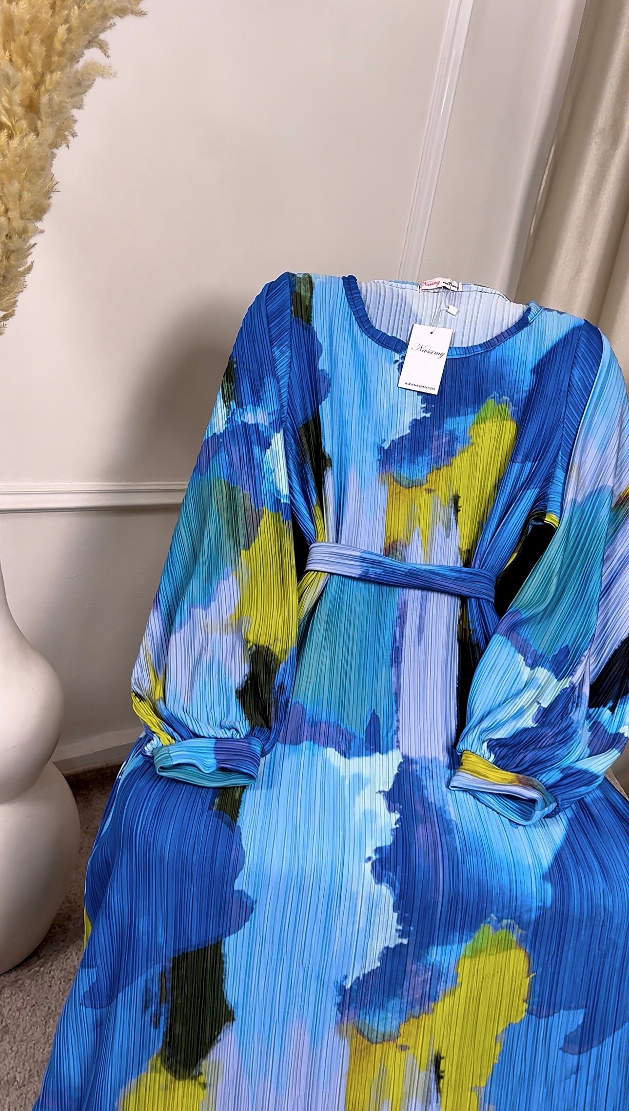 Robe en maille plissé – Image 3
