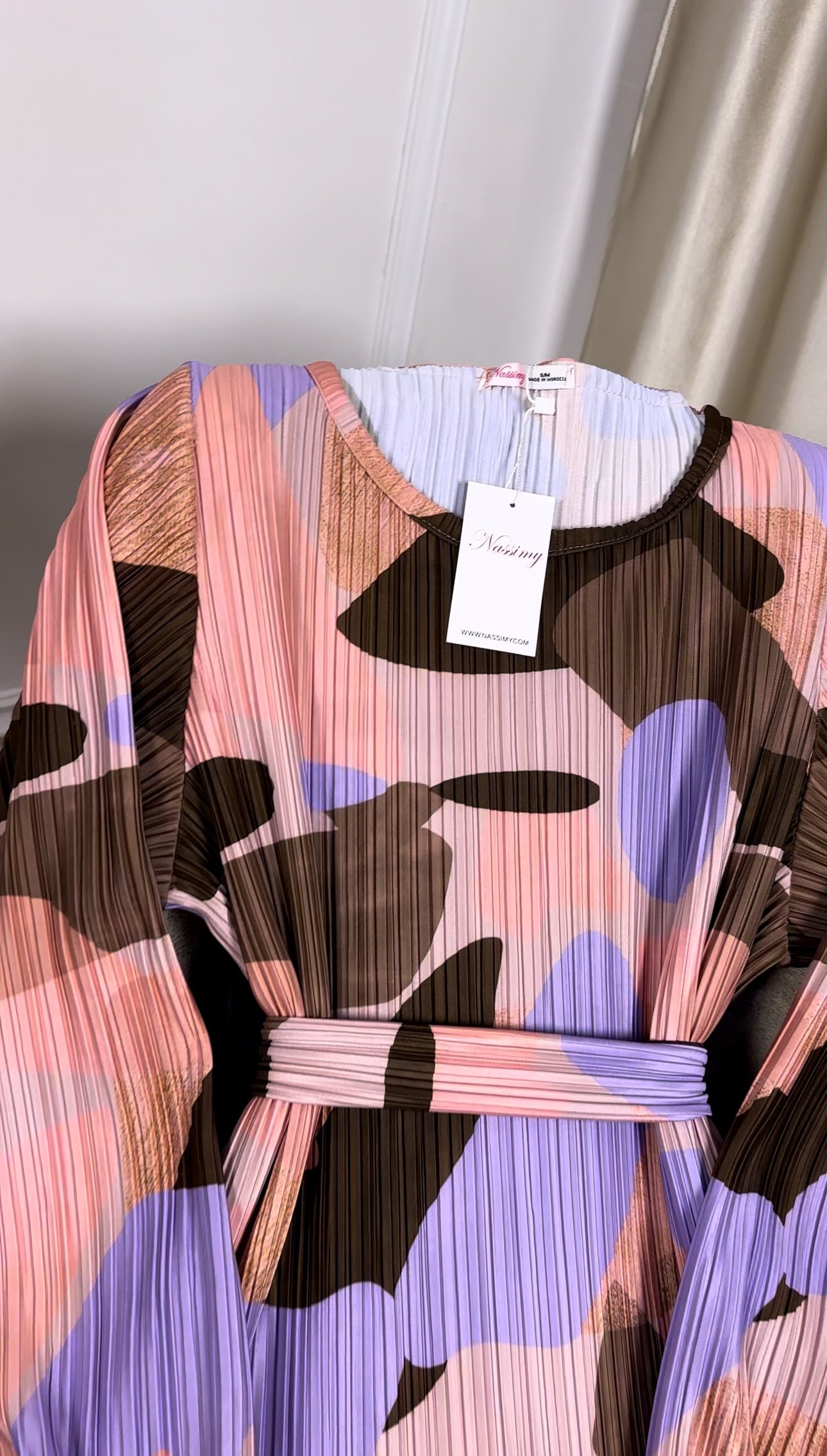 Robe en maille plissé – Image 7
