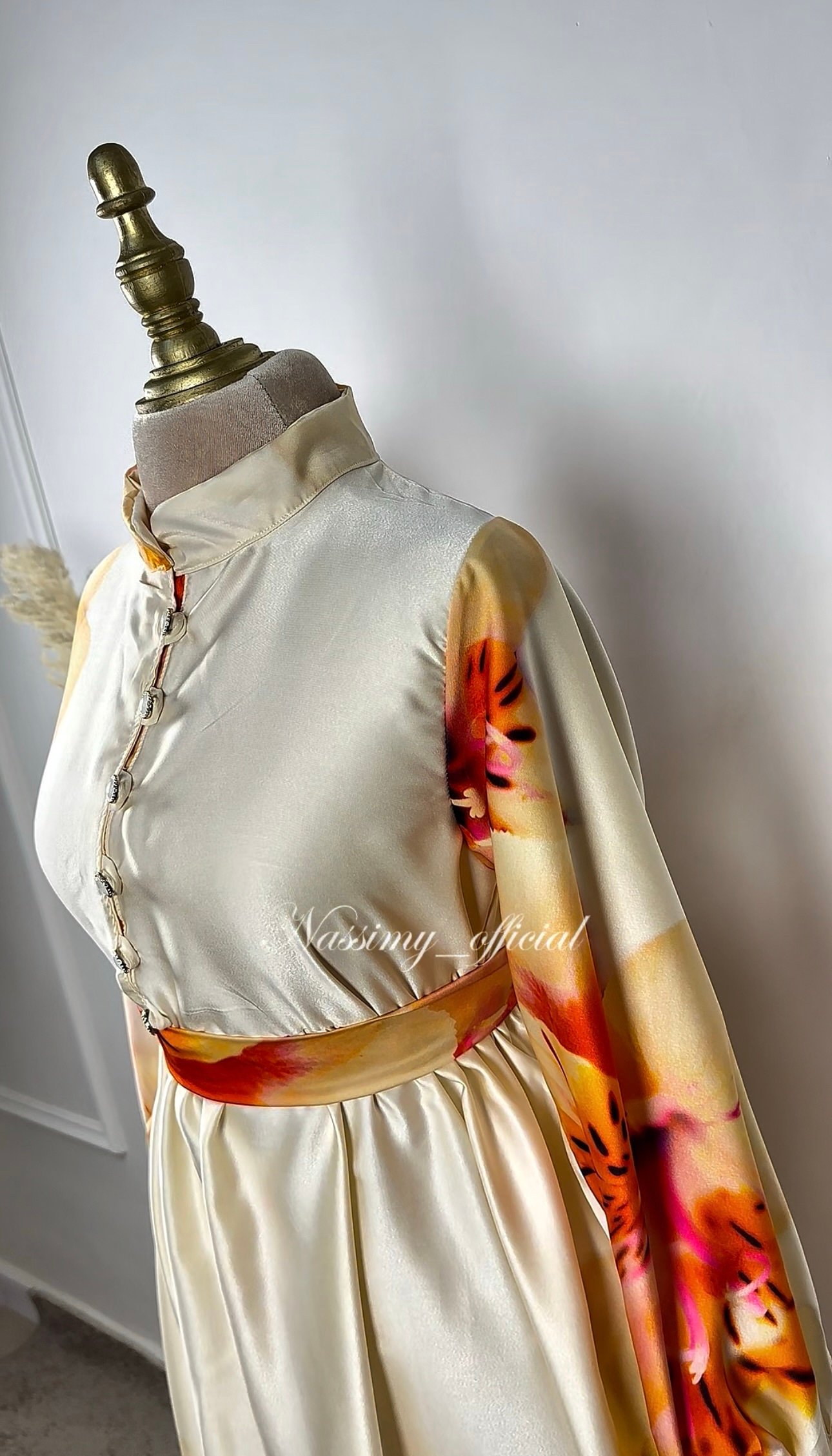 Robe en coton satiné – Image 2