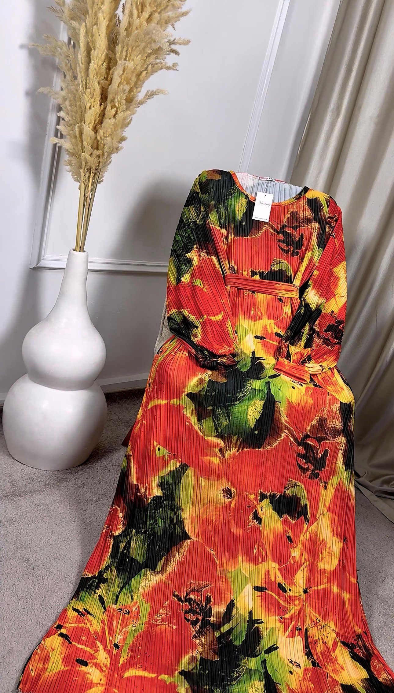 Robe en maille plissé – Image 5