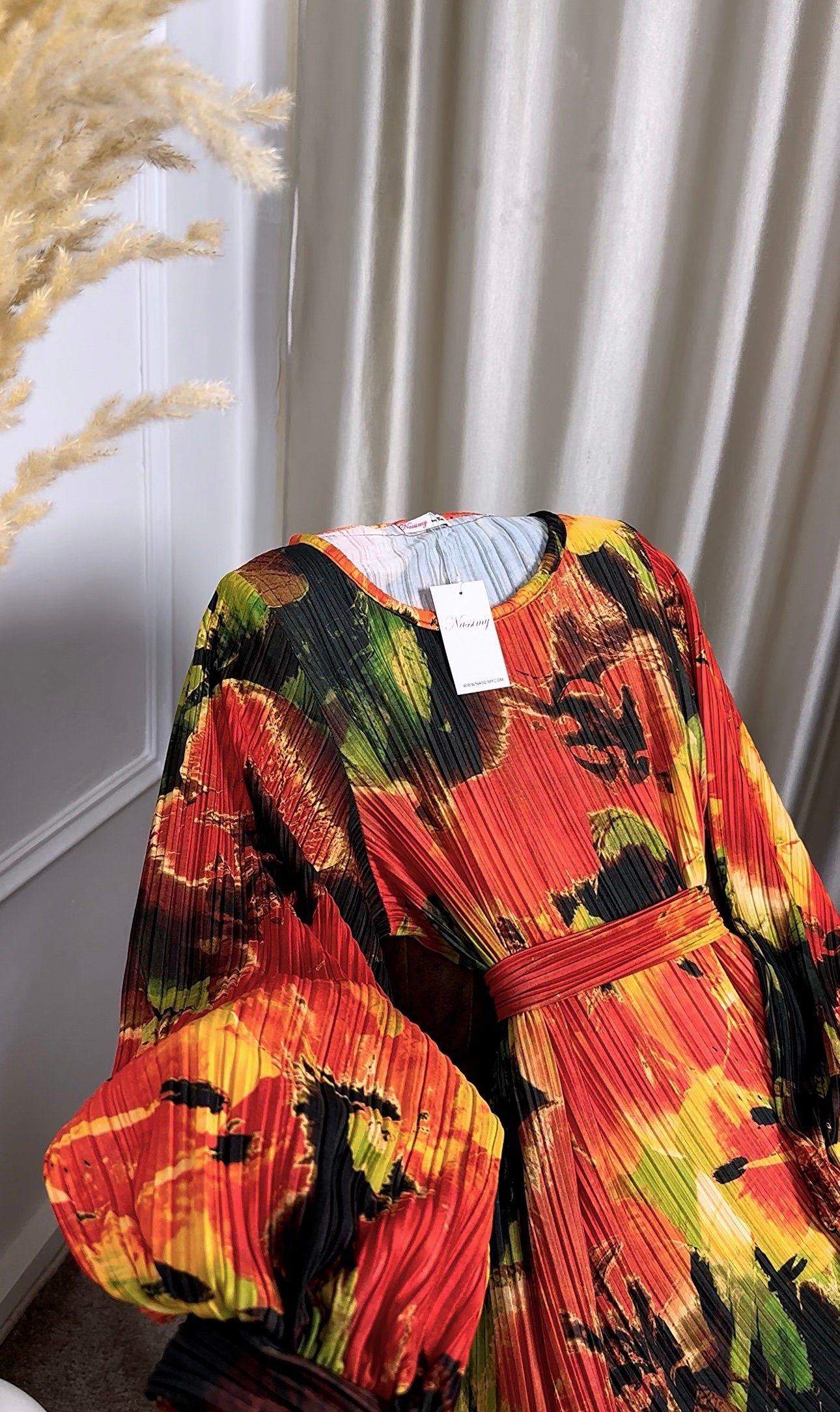 Robe en maille plissé – Image 3