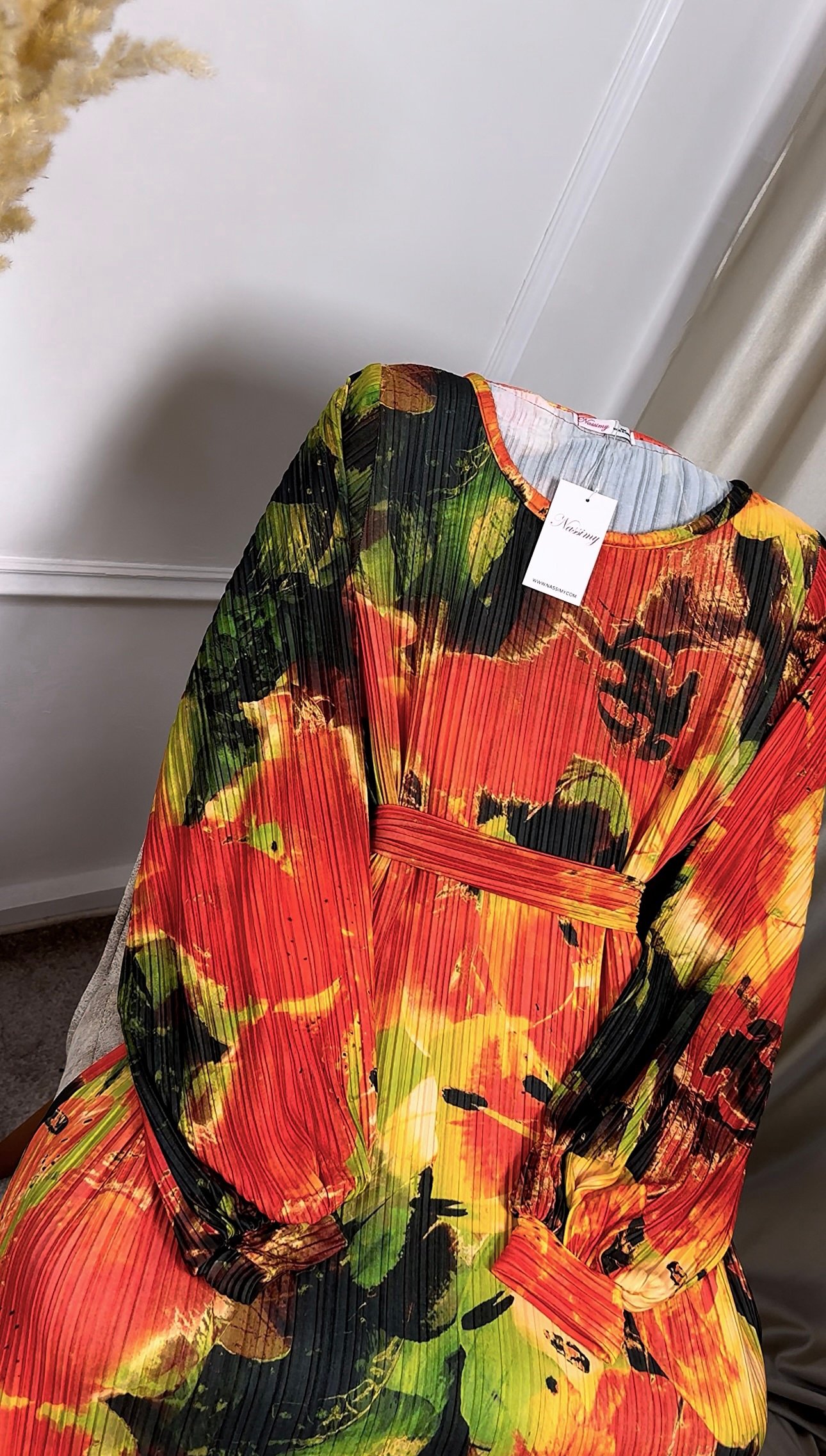 Robe en maille plissé – Image 2
