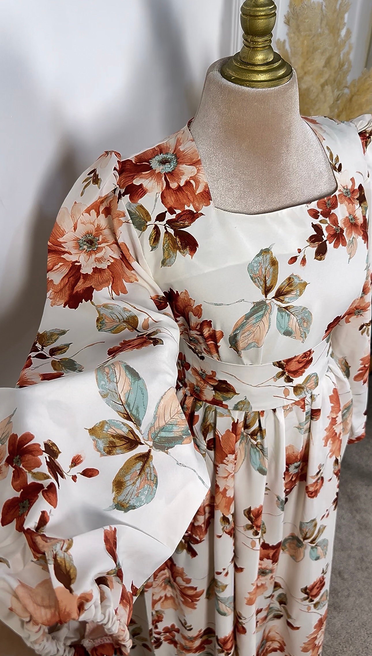 Robe cloche fleurie