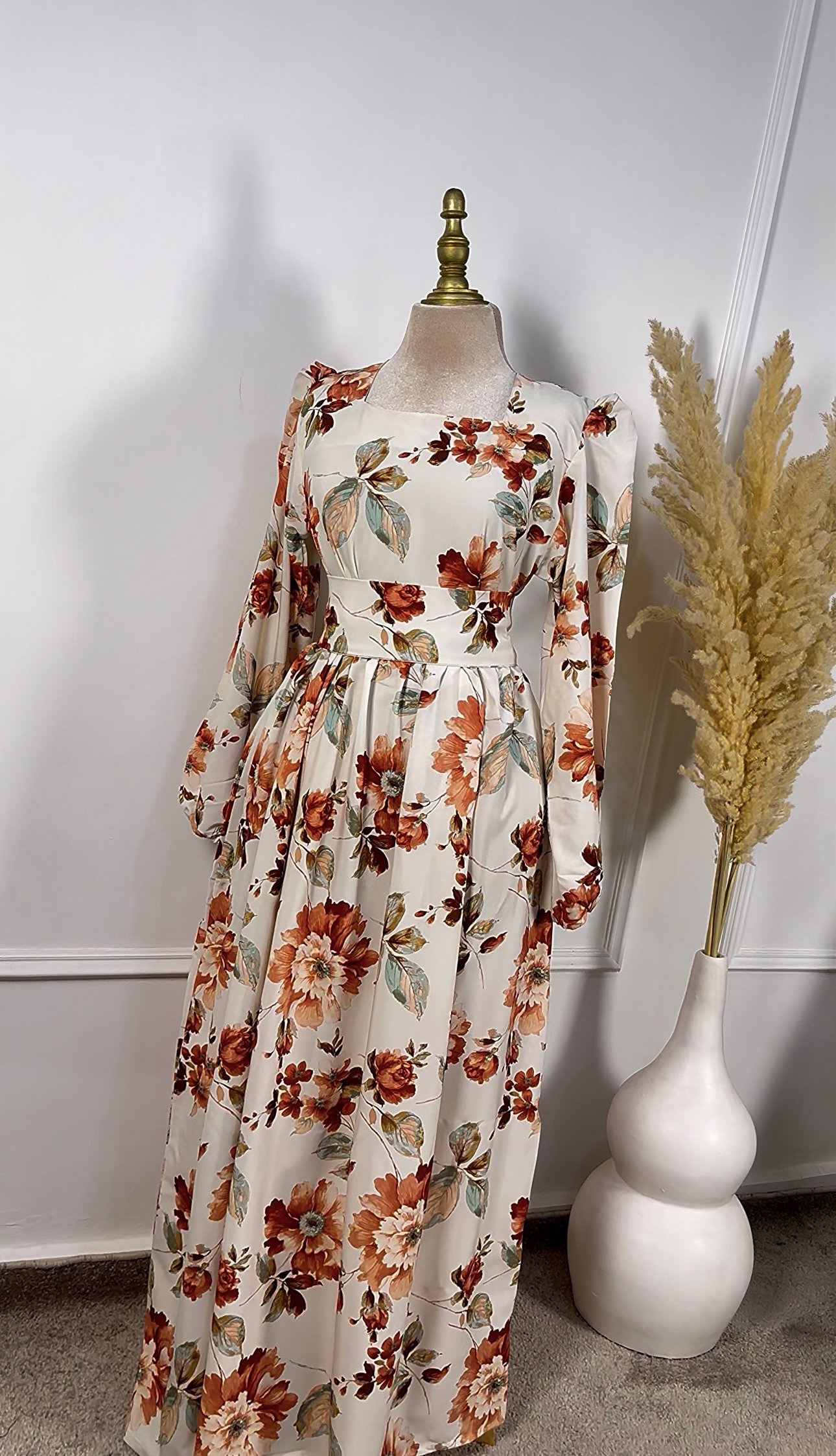 Robe cloche fleurie – Image 5