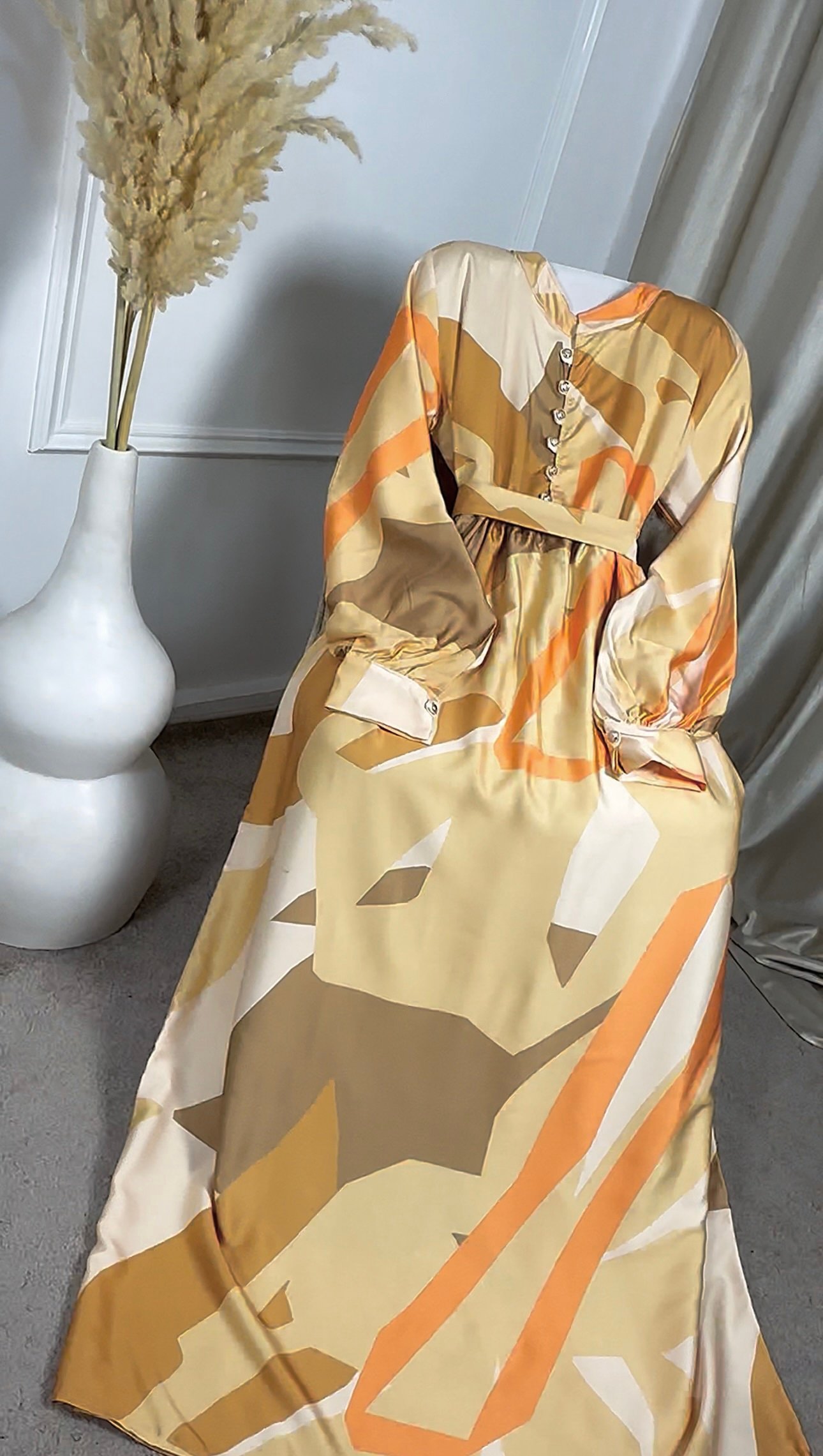 Robe en coton satiné – Image 3