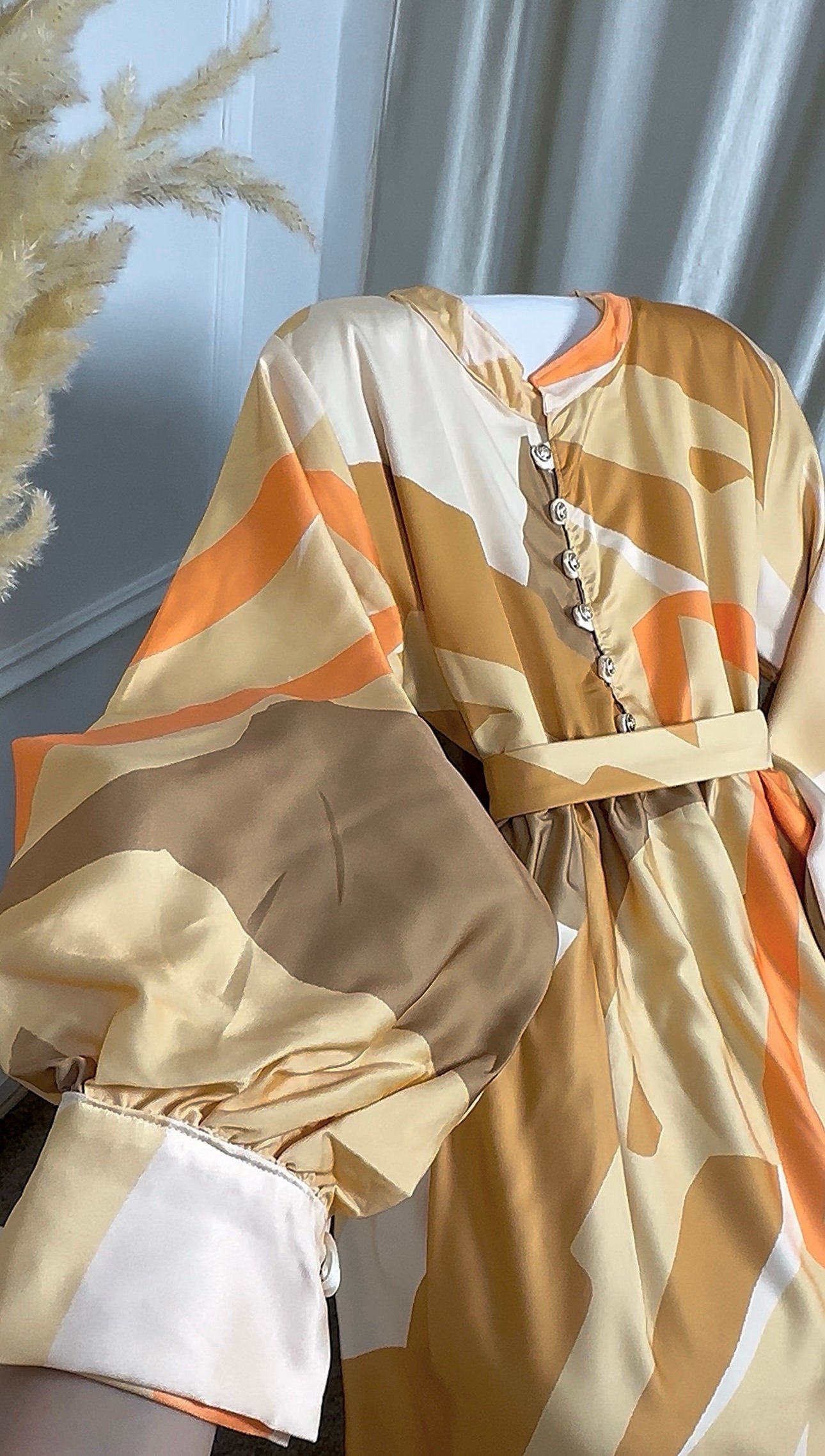Robe en coton satiné – Image 4